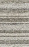 JP1PE/5X8/JOPLINPEWT Joplin 5 x 8 Striped Shag Pewter Gray Area Rug