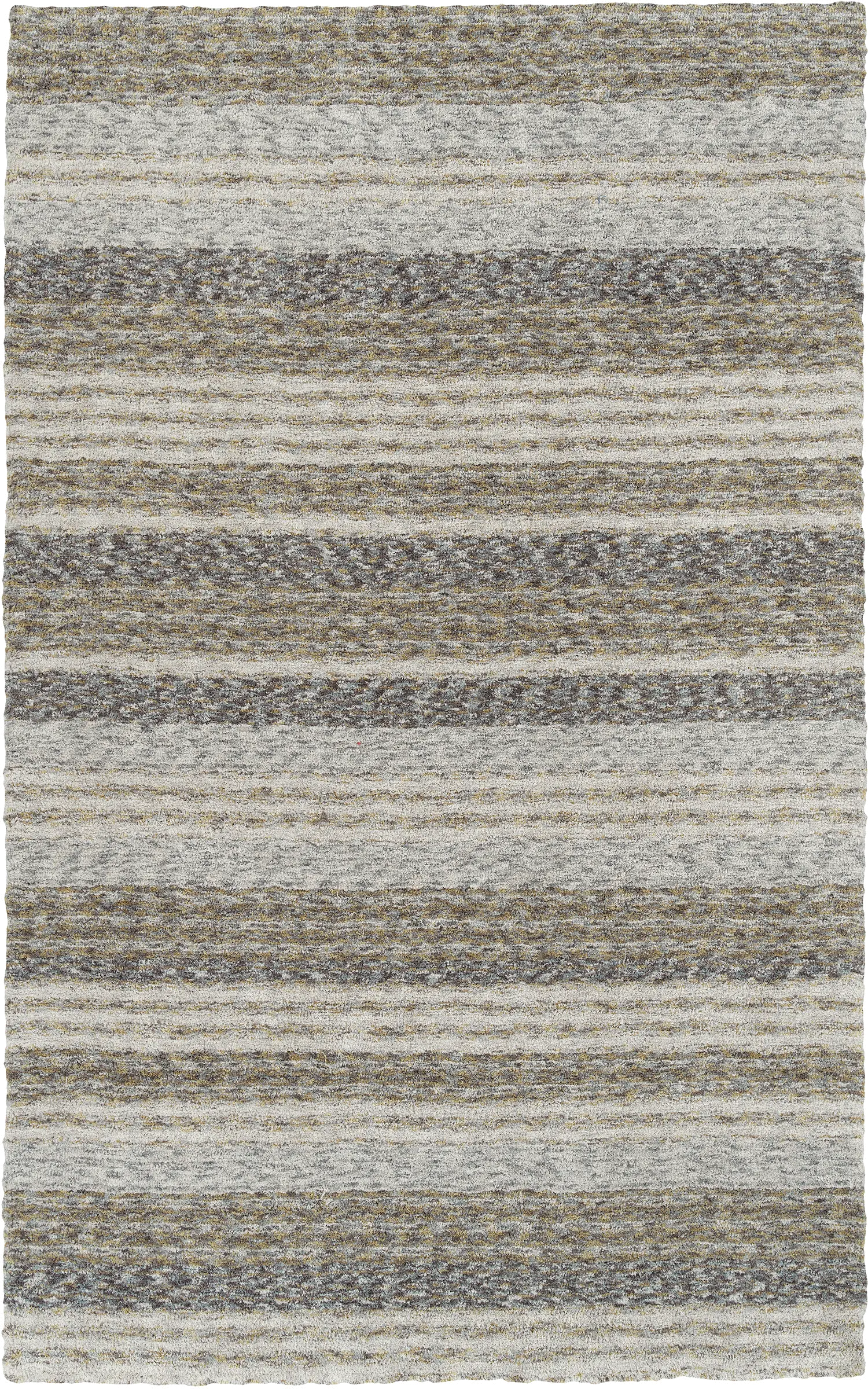 JP1PE/8X10/JOPLINPEW Joplin 8 x 10 Striped Shag Pewter Gray Area Rug-1