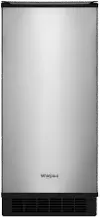 WUI95X15HZ Whirlpool Clear Ice Ice Maker - Stainless Steel