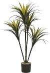 42 Inch Tall Faux Yucca Tree Arrangement in Pot