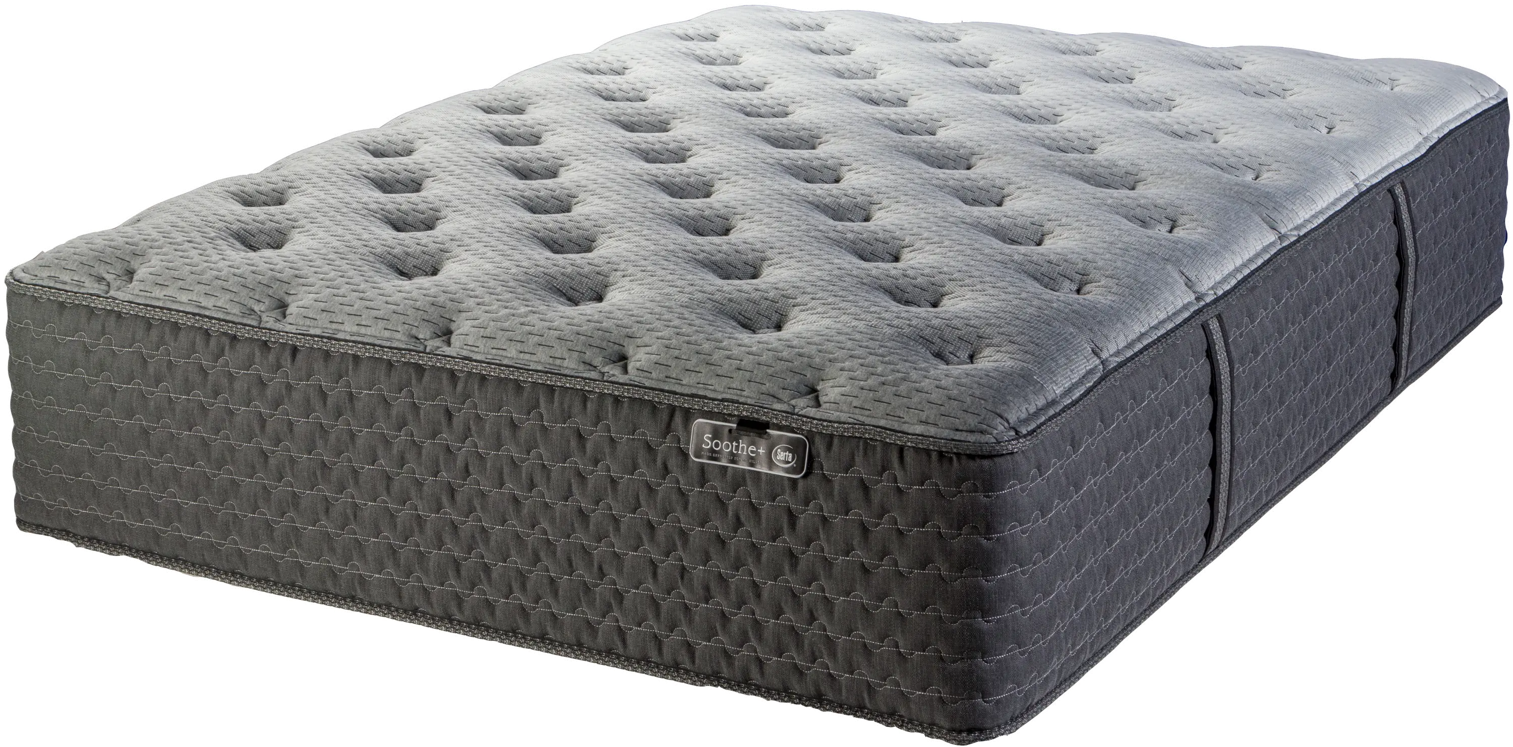 TXL-2PC-SOOTHE+PL Serta Soothe+ Plush Split King Mattress-3