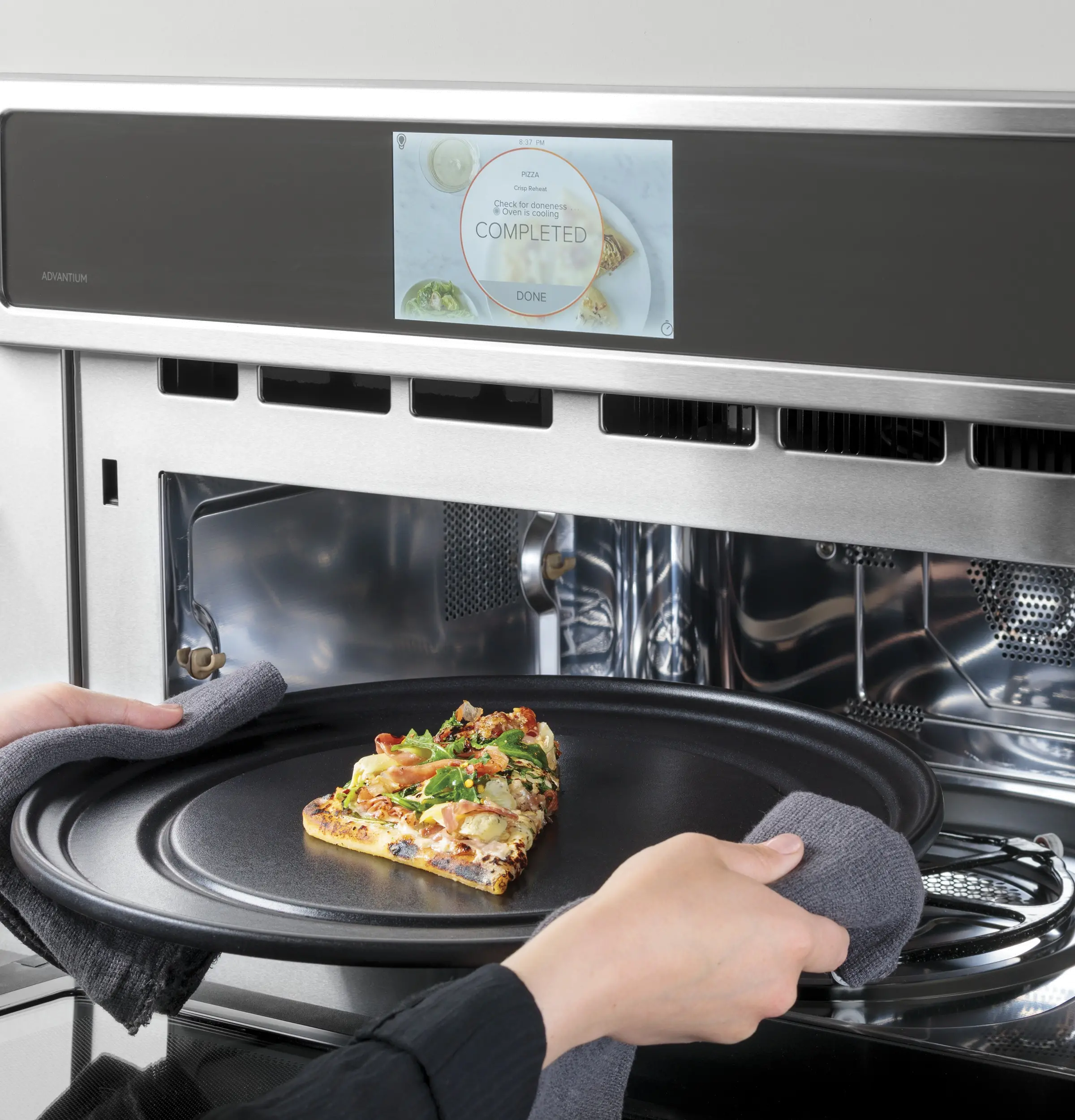 CSB913P3ND1 Cafe 1.7 cu ft 5 in 1 Single Wall Oven with 120V Advantium - Black 30 Inch-7