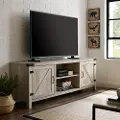 W70BDSDWO Cameron White Oak 70 Inch Farmhouse TV Stand - Walker Edison