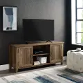 W58CS2DRO Carin Rustic Oak 58 Inch TV Stand - Walker Edison