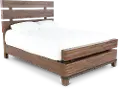 Forge Rustic Brown King Bed