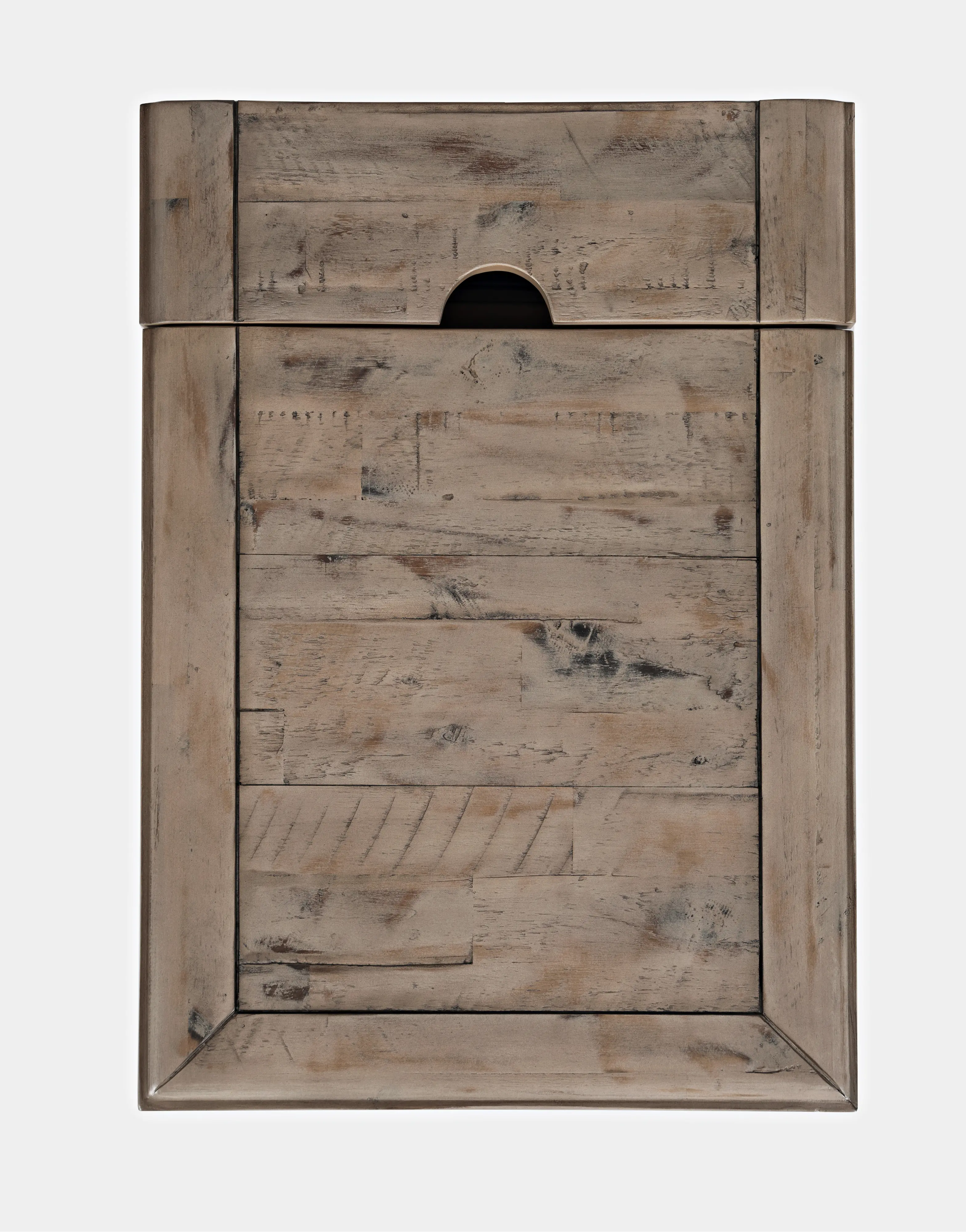 Rustic Shores Gray Chairside Table-5