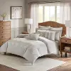 Taupe, Tan and Ivory King Barely There 9 Piece Bedding Collection