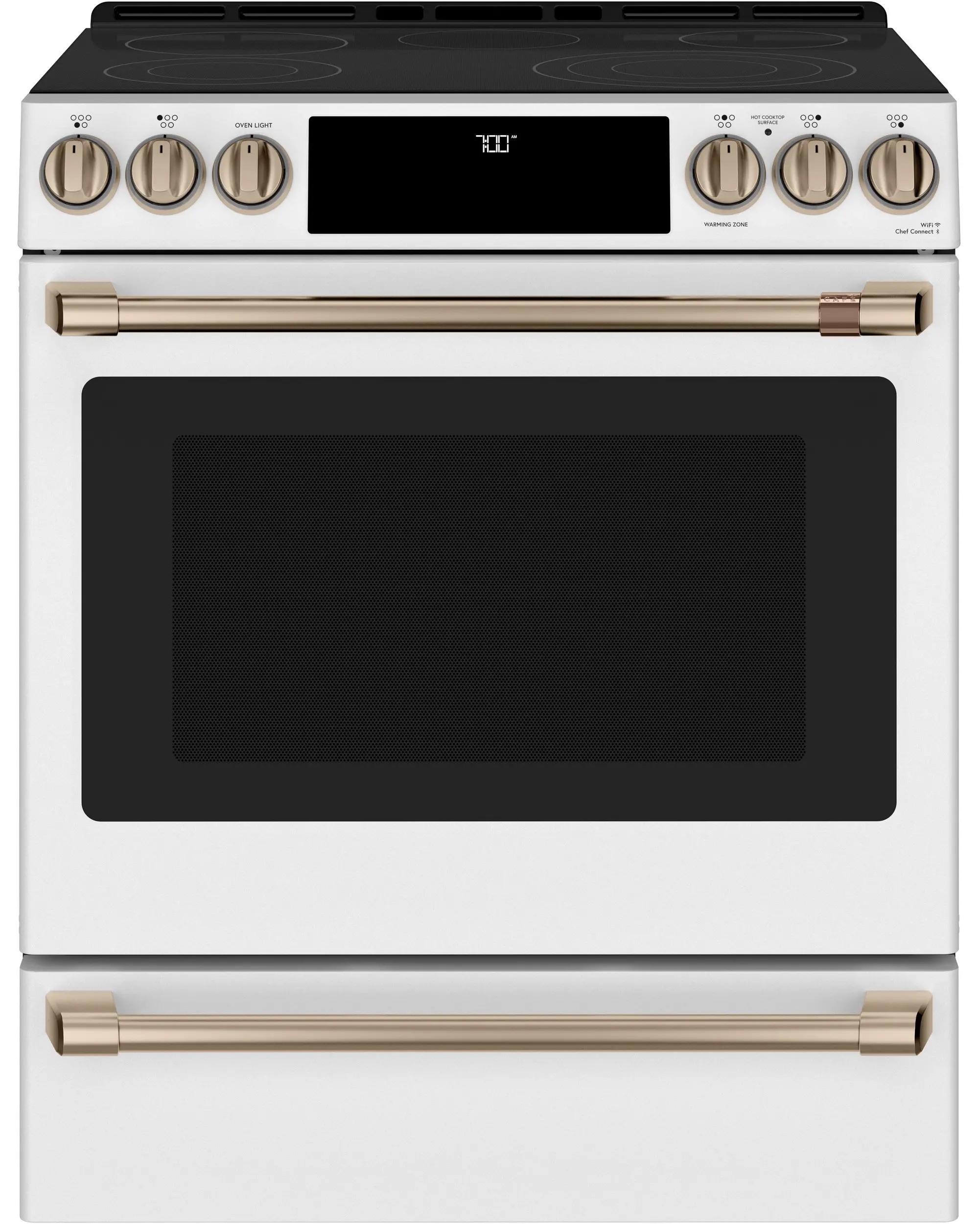 CES700P4MW2 Cafe 5.7 cu ft Electric Range - White-1