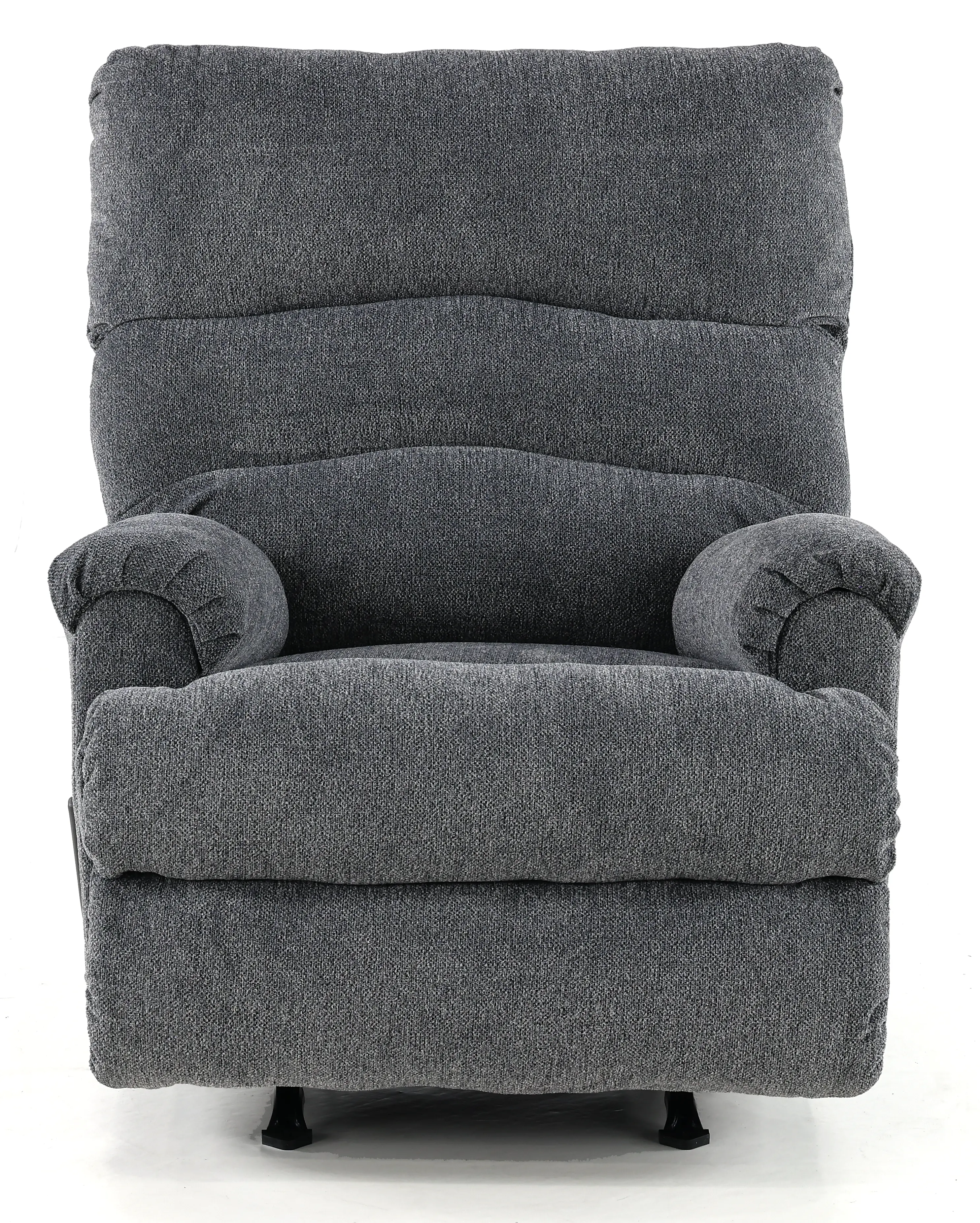 Manfort Charcoal Gray Rocker Recliner-4