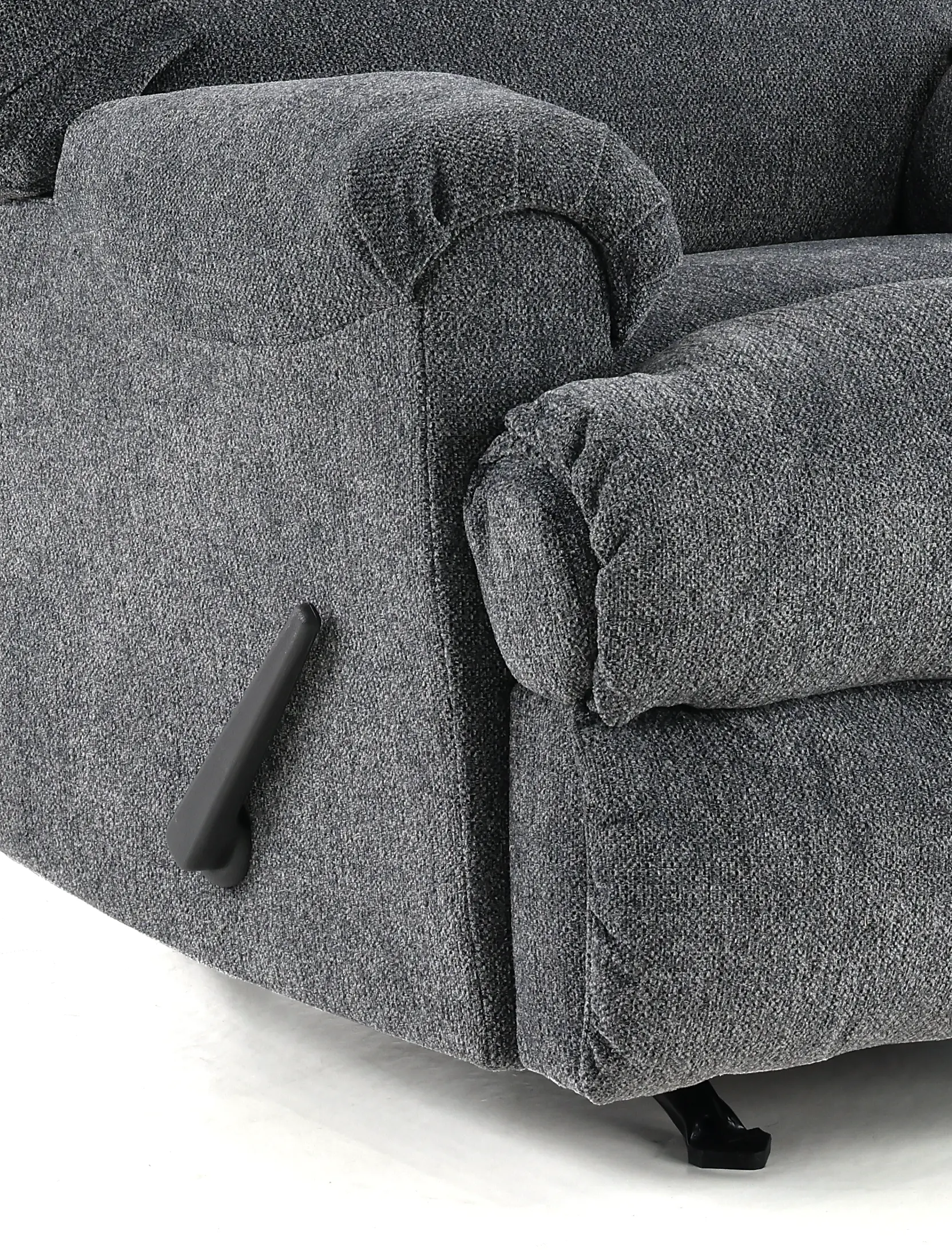 Manfort Charcoal Gray Rocker Recliner-8