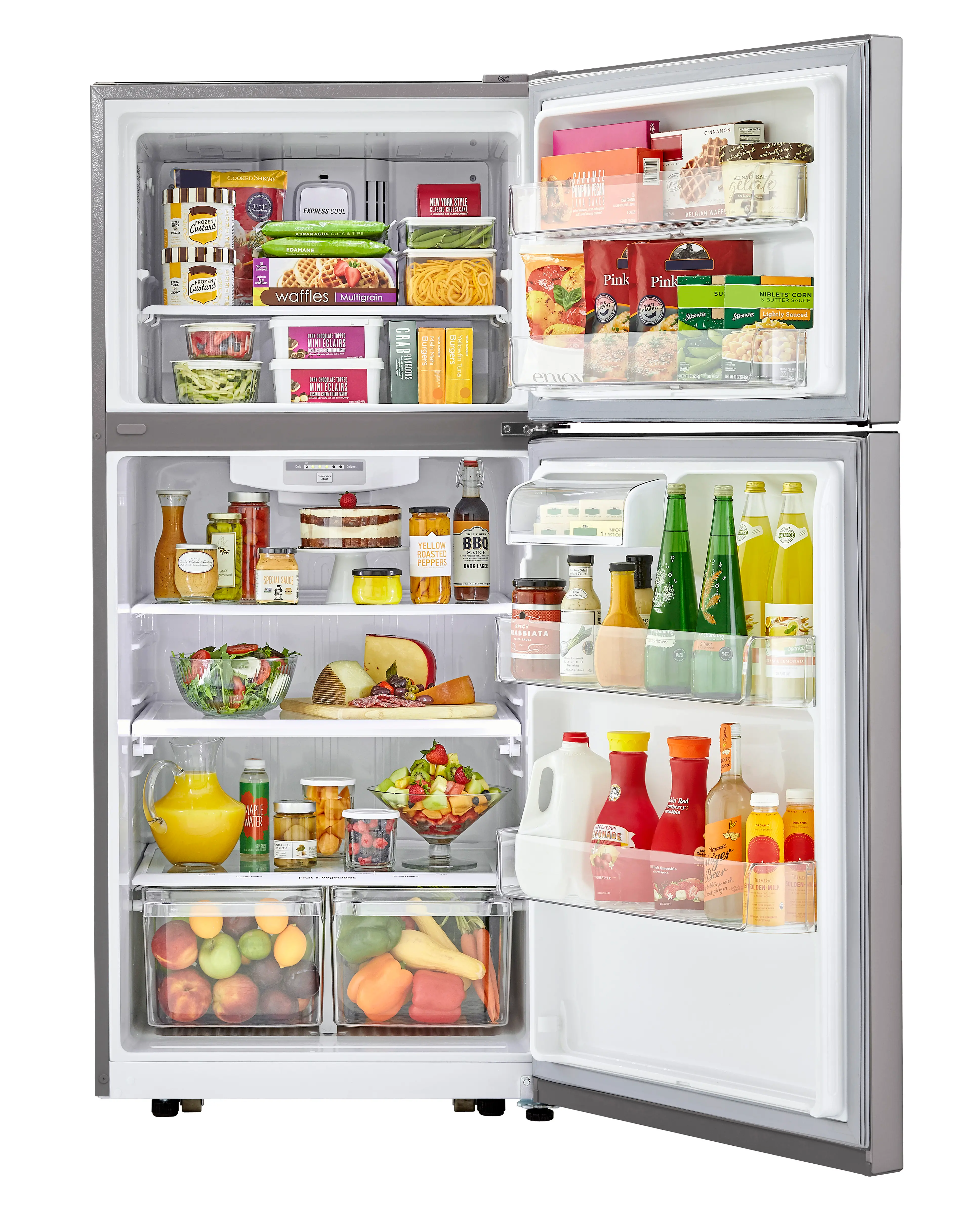 LTCS20020S LG 20.2 Cu. Ft. Top Freezer Refrigerator - Stainless Steel-5