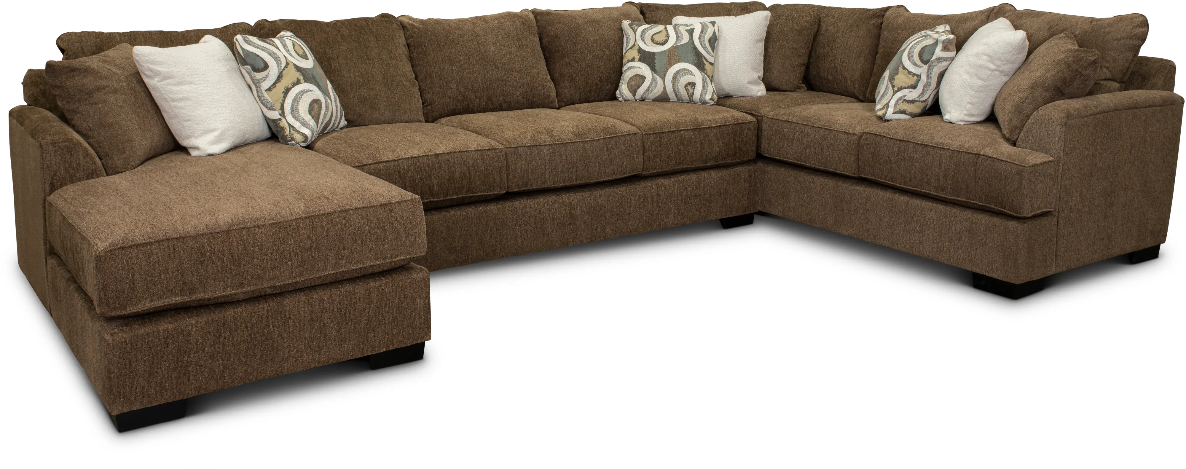 3PC/TRQLTY2/CHOC/OP1 Tranquility Brown 3 Piece Sectional-7