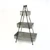 45  Metal Rack with Three Trays
