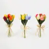 12  Assorted Multi Color Tulip Bundle Arrangement