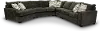 5PC/AUTMN/STLG/OPT8 Autumn Gray 5 Piece Sectional