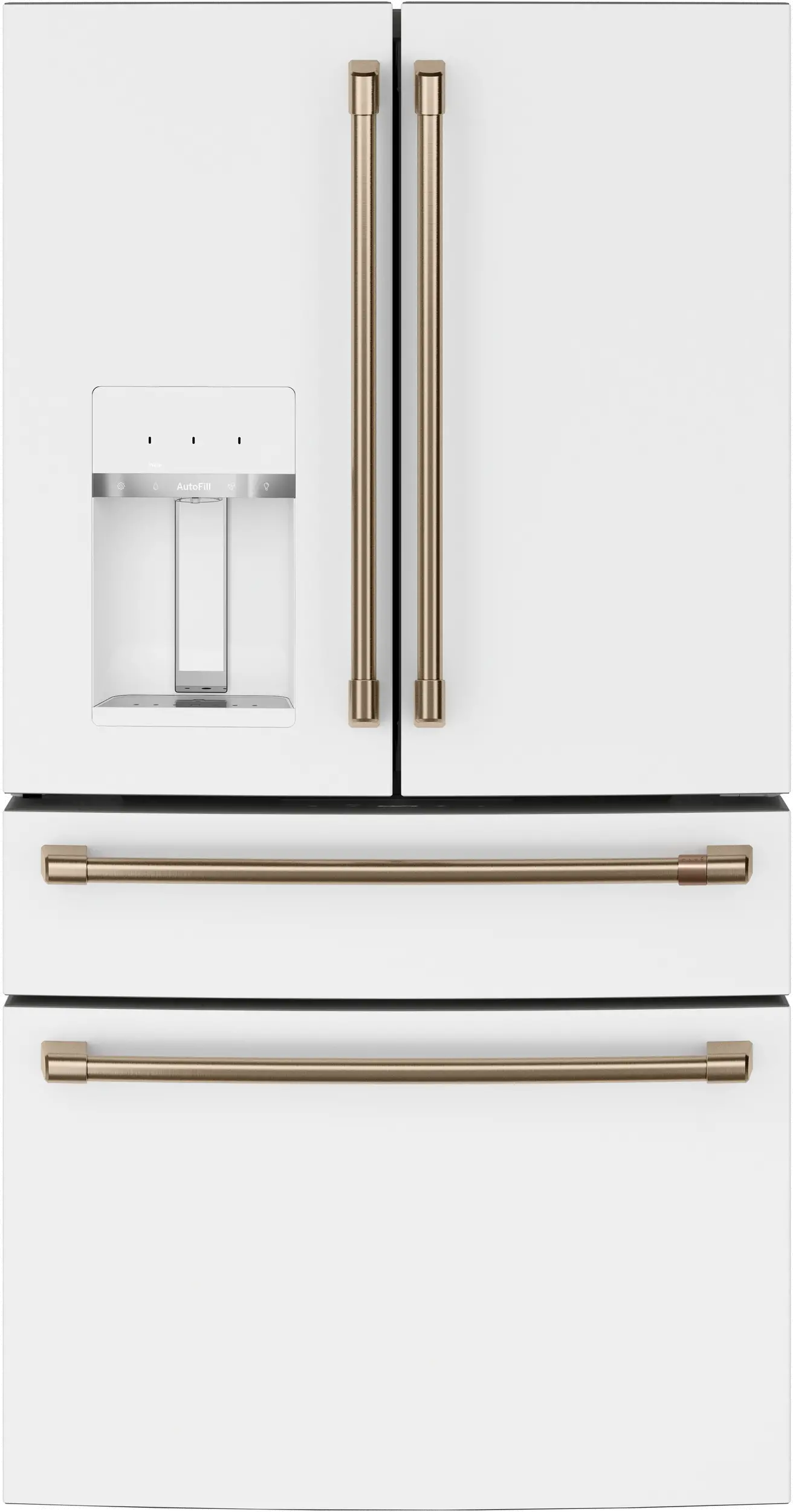 CVE28DP4NW2 Cafe 27.8 cu ft 4 Door Refrigerator - Matte White-2