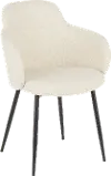 CH-BOYNE BKCR Boyne Cream Upholstered Dining Room Chair