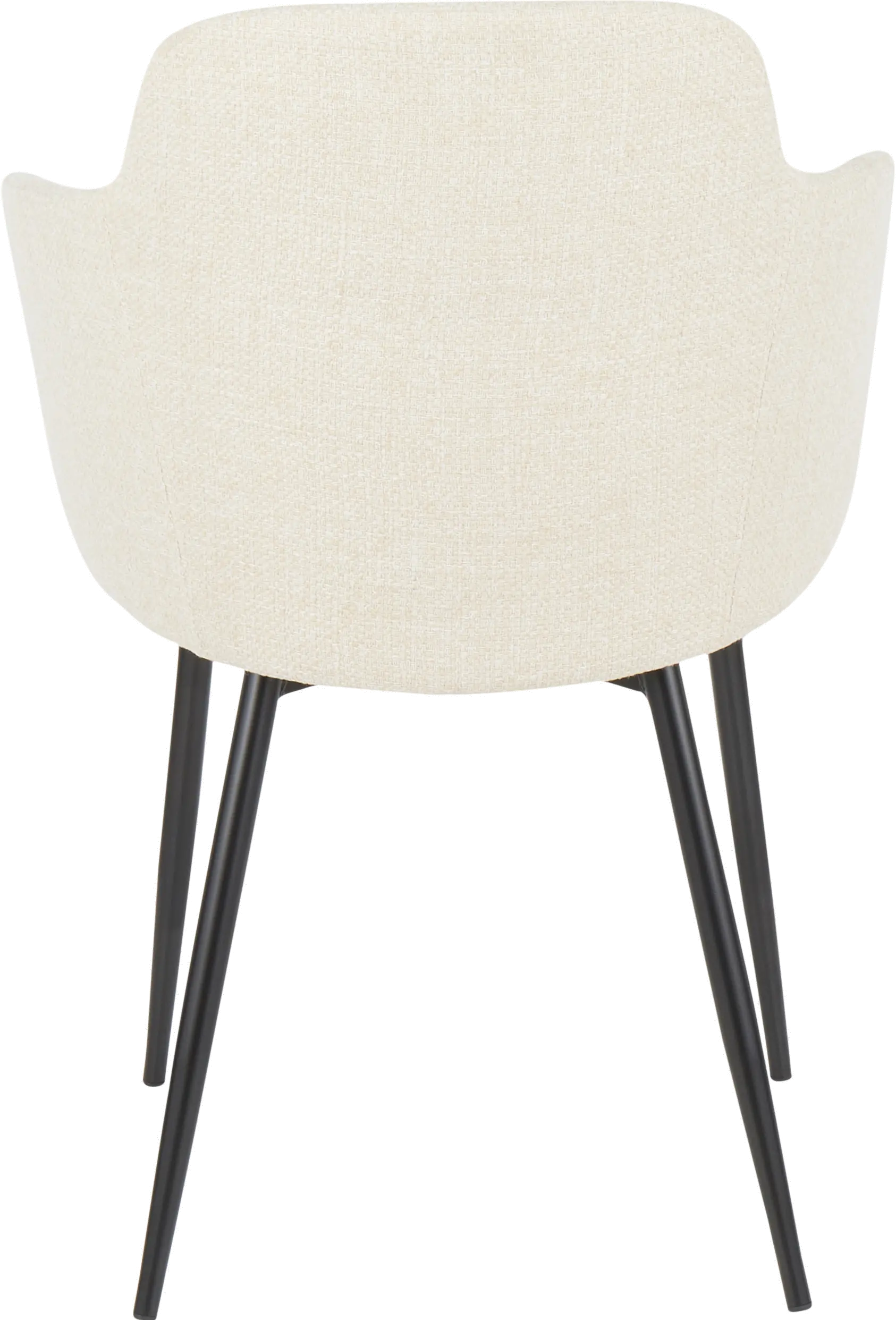 CH-BOYNE BKCR Boyne Cream Upholstered Dining Room Chair-4