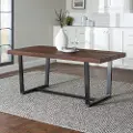 TW72DSWMA Argon Rustic Mahogany 72 Inch Dining Table - Walker Edison