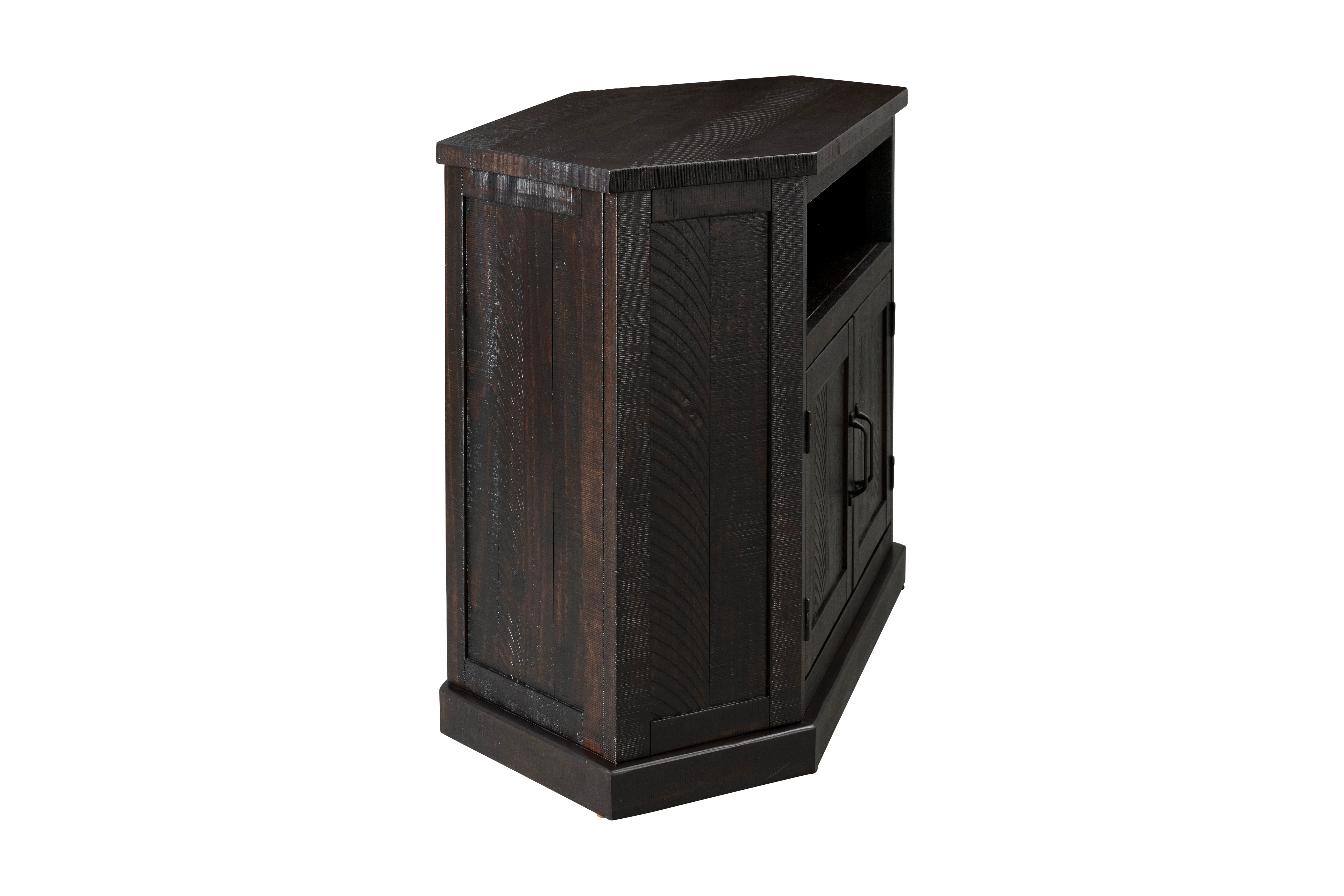 Espresso 55 Inch Corner TV Stand-4