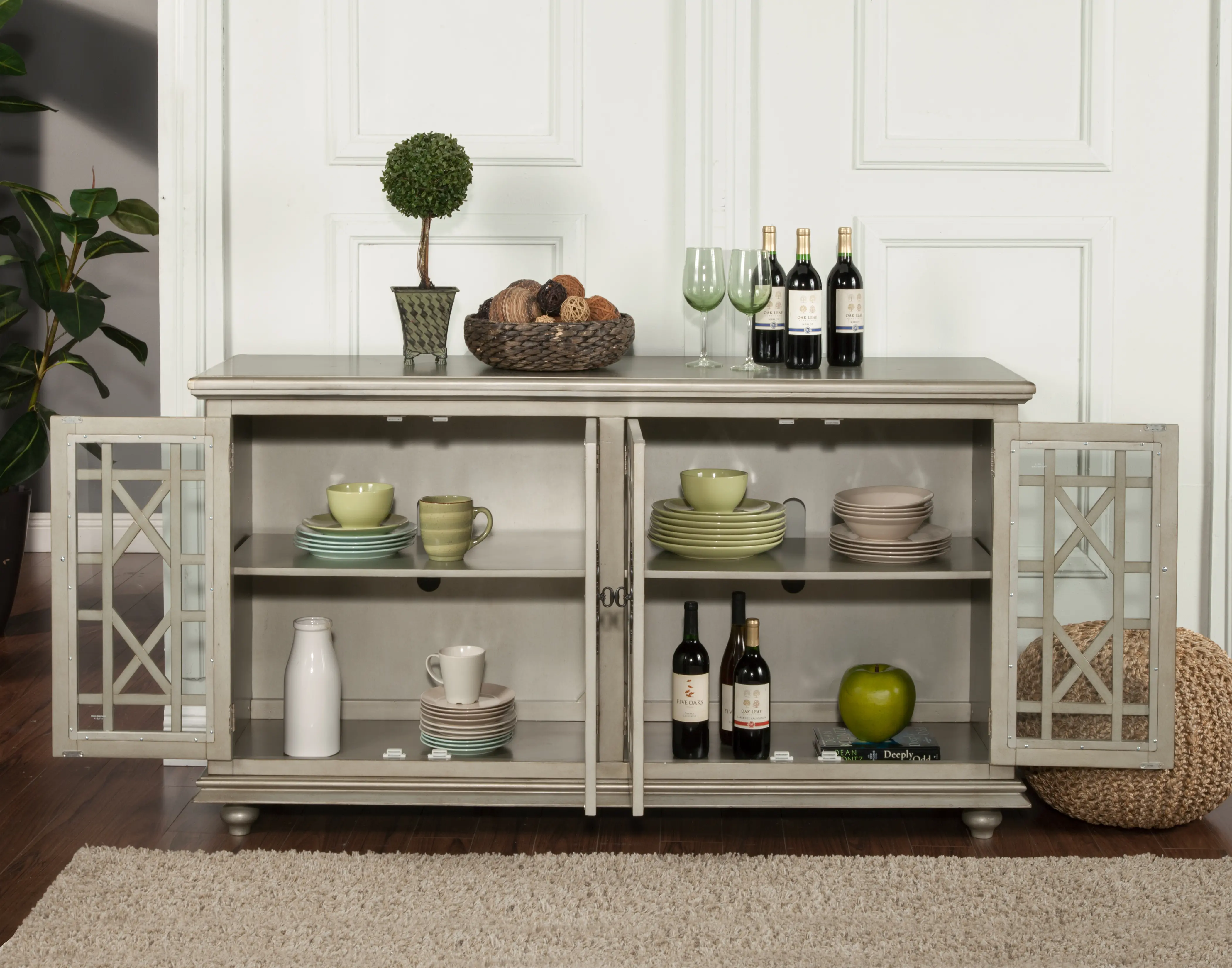 Jules Silver 63 Inch TV Stand-2