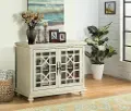 Jules Antique White 38 Inch TV Stand