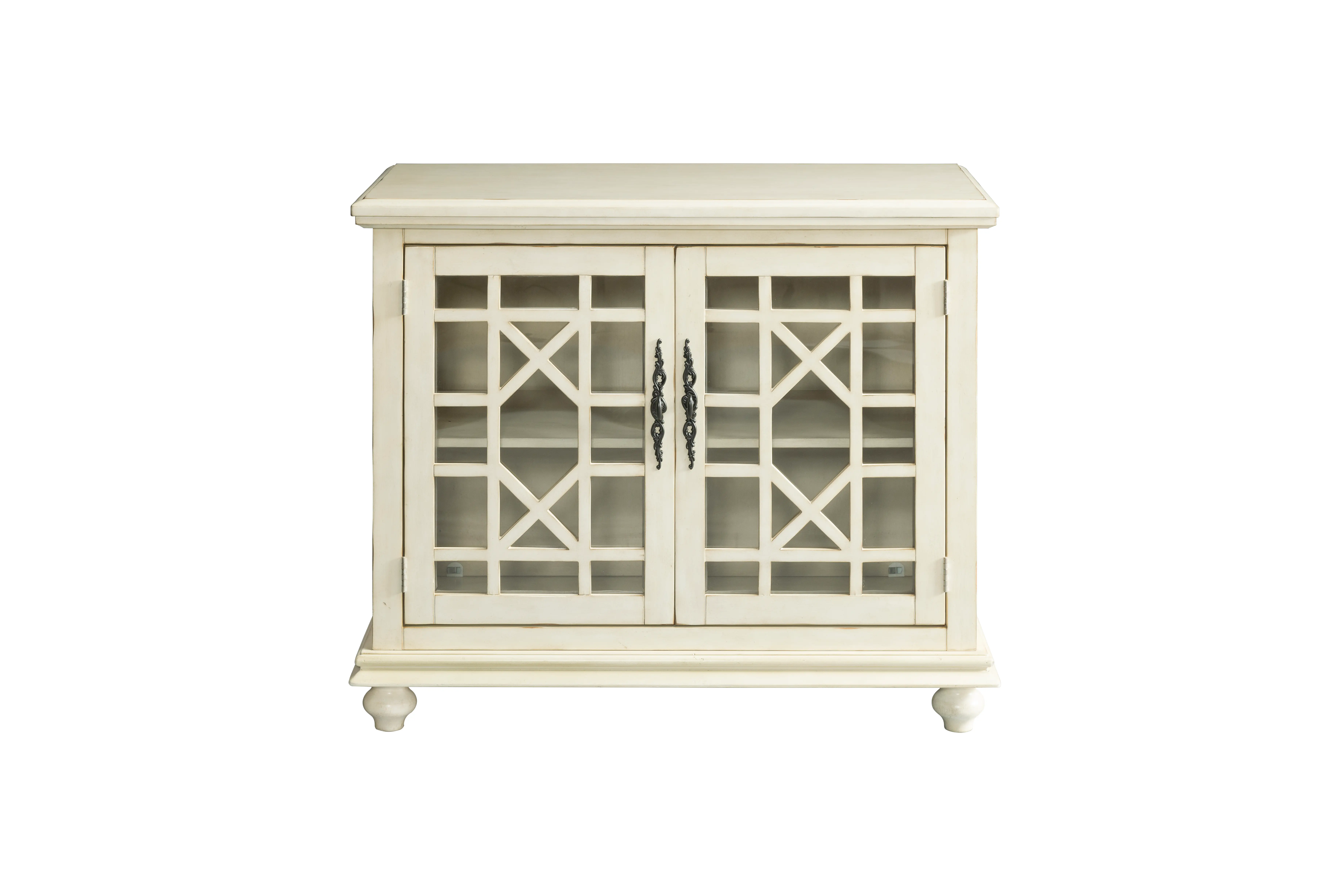 Jules Antique White 38 Inch TV Stand-4