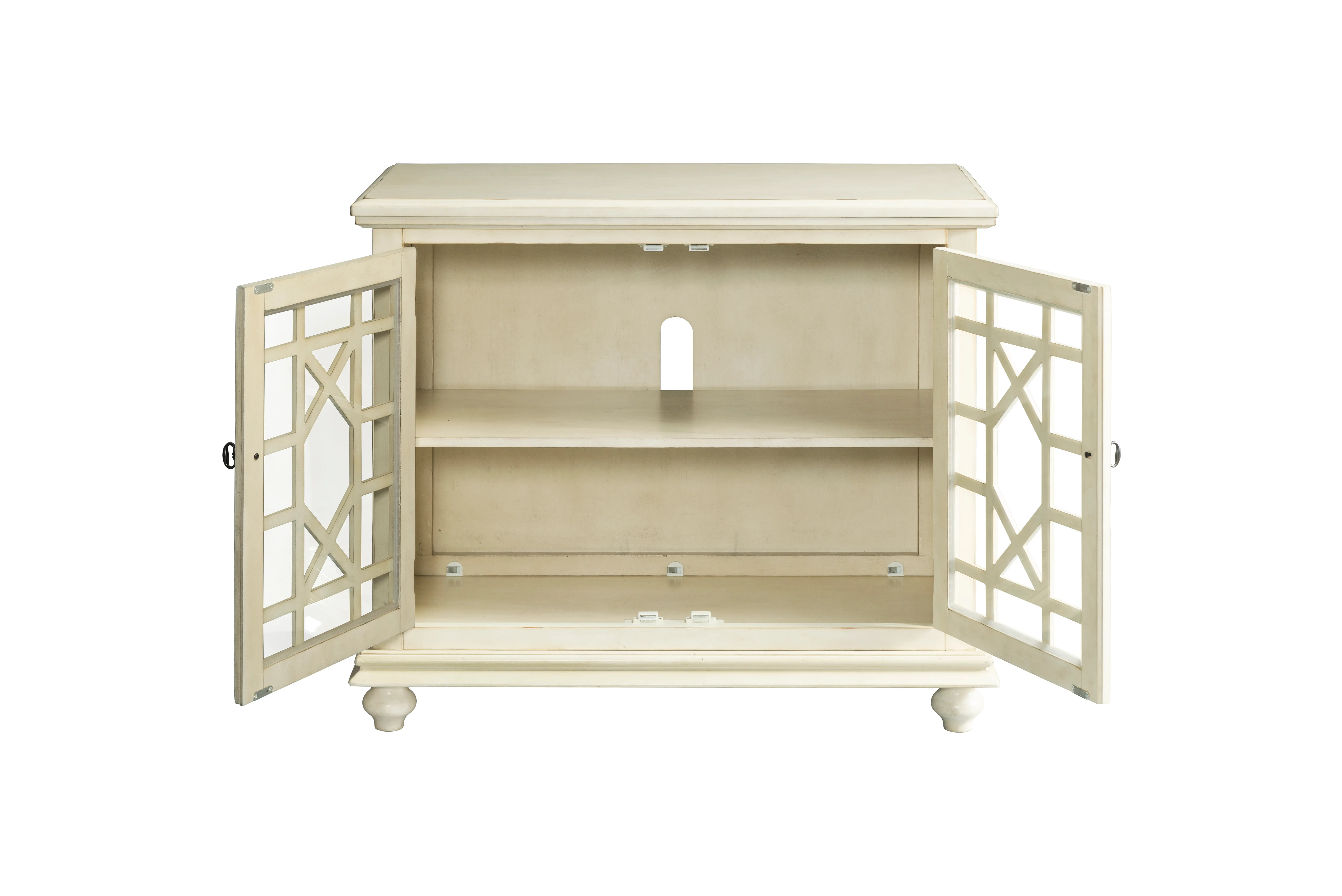 Jules Antique White 38 Inch TV Stand-5