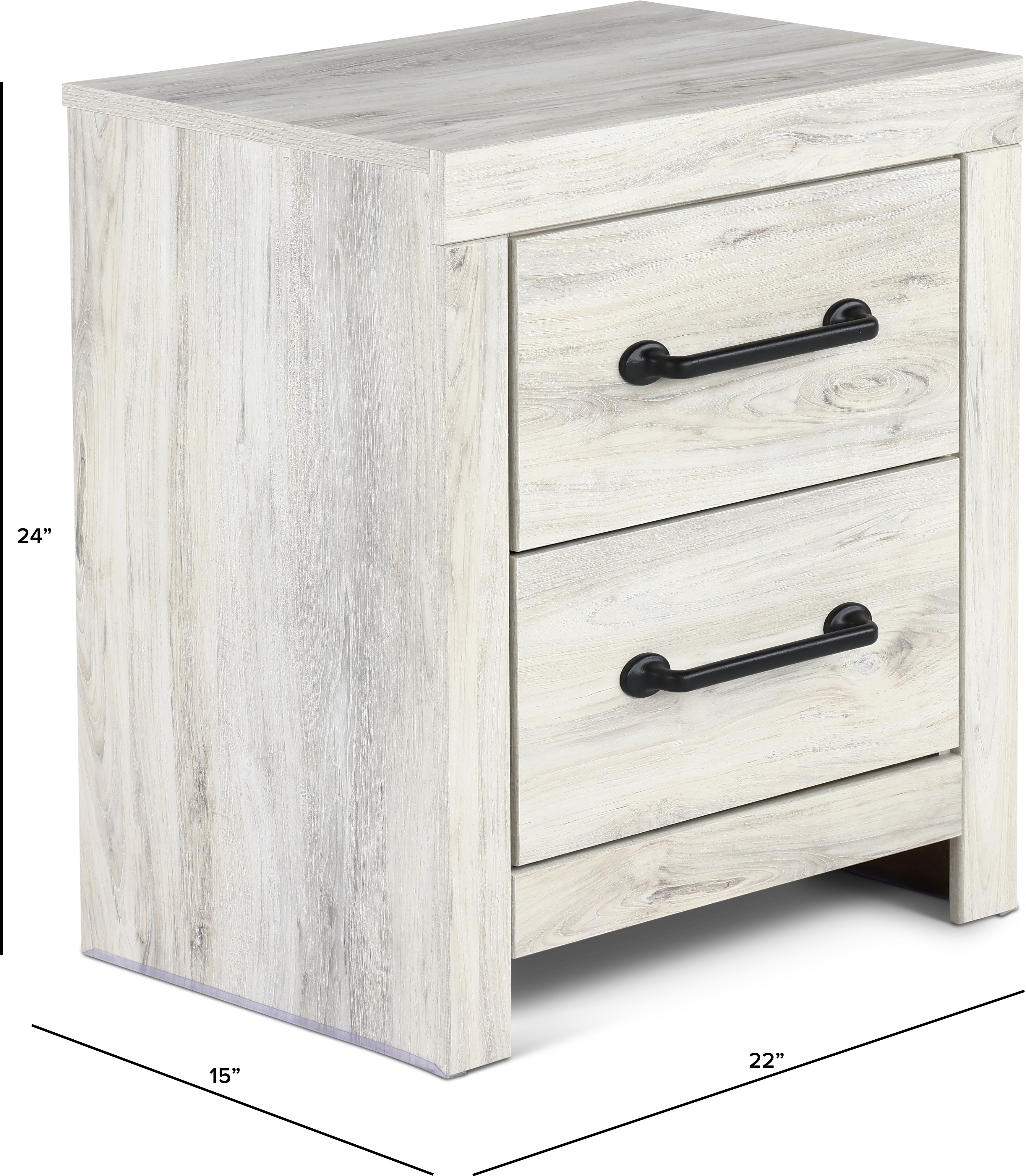 Sunrise Park Whitewash Nightstand-3