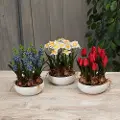 10 Assorted Artificial Spring Flower Arrangement
