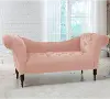 6006VLVTBLSH Edith Blush Pink Velvet Tufted Lounge Chaise - Skyline Furniture