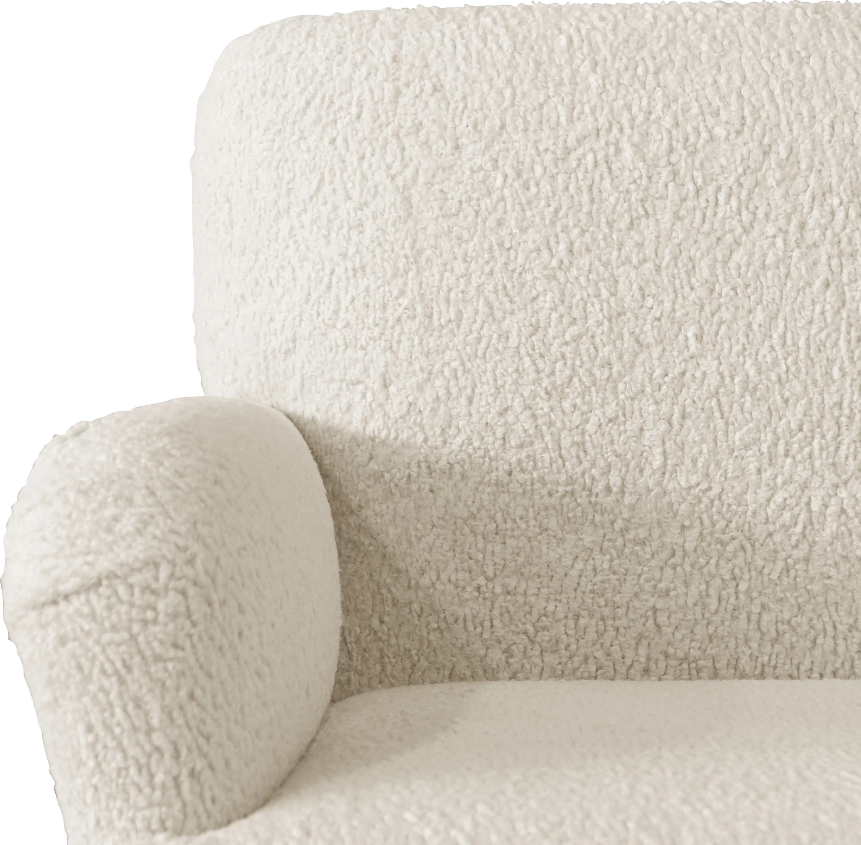 9505SHPSNTR Cherrie Faux Sheepskin Accent Chair - Skyline Furniture-5
