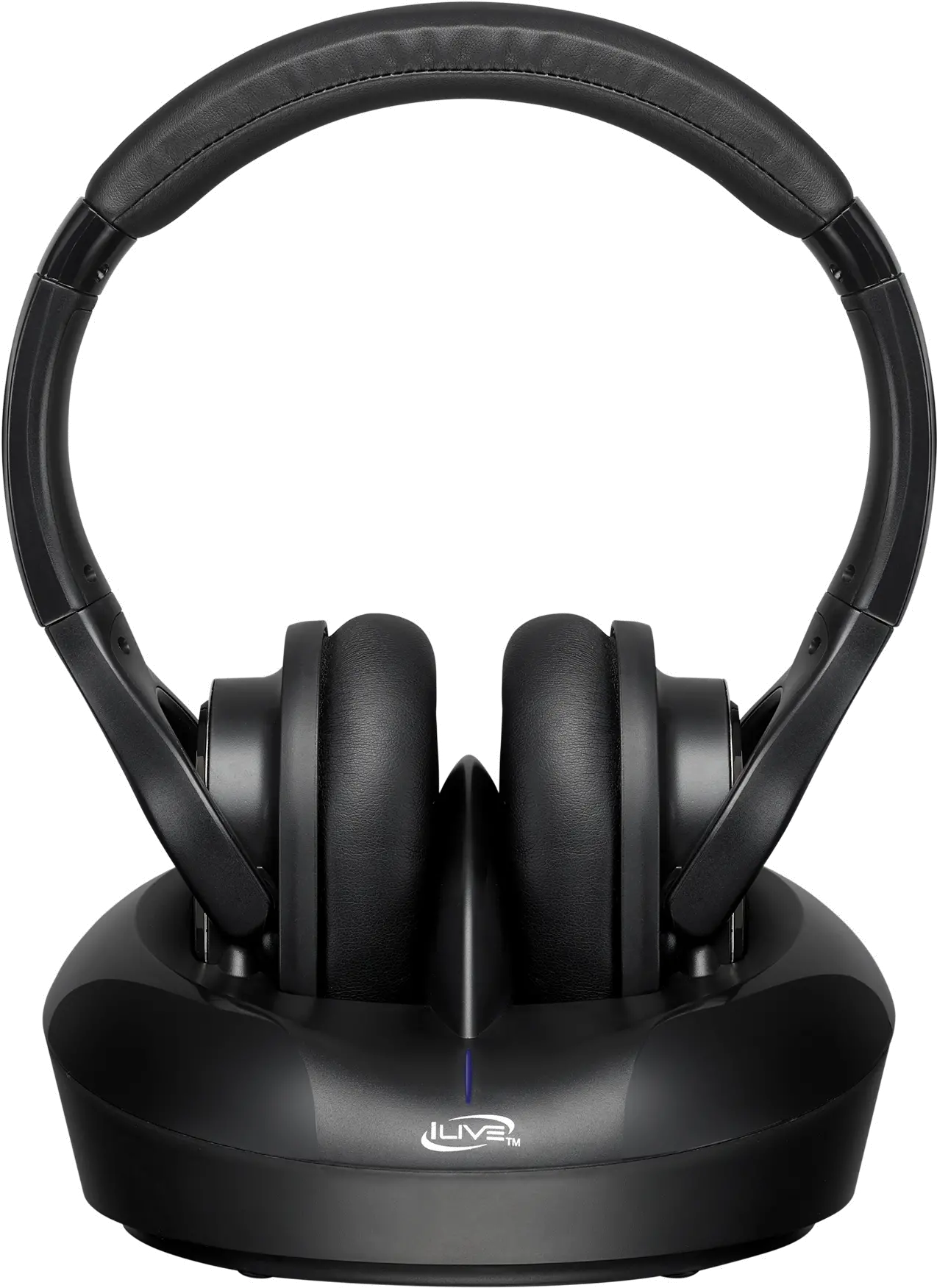 iLive Wireless RF Headphones with Base - Black-2