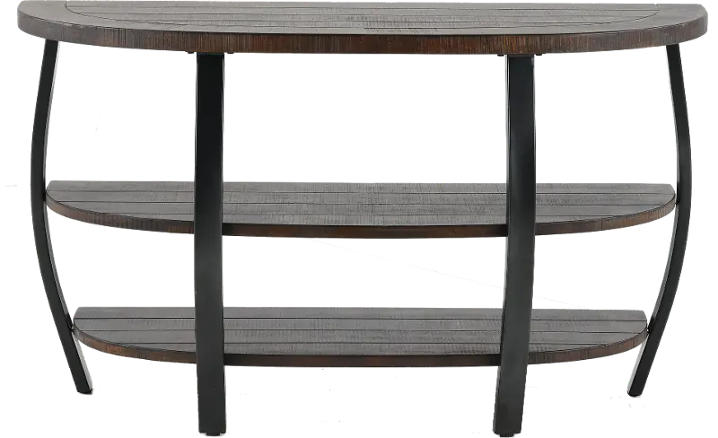 Homestead Brown Sofa Table