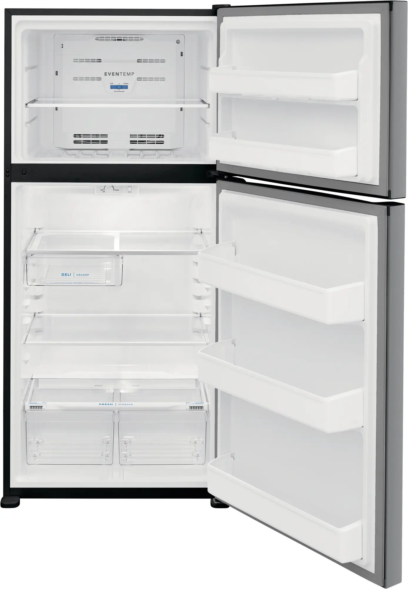 FFTR1835VS Frigidaire 18.3 cu ft Top Freezer Refrigerator - 30 W Stainless Steel-3