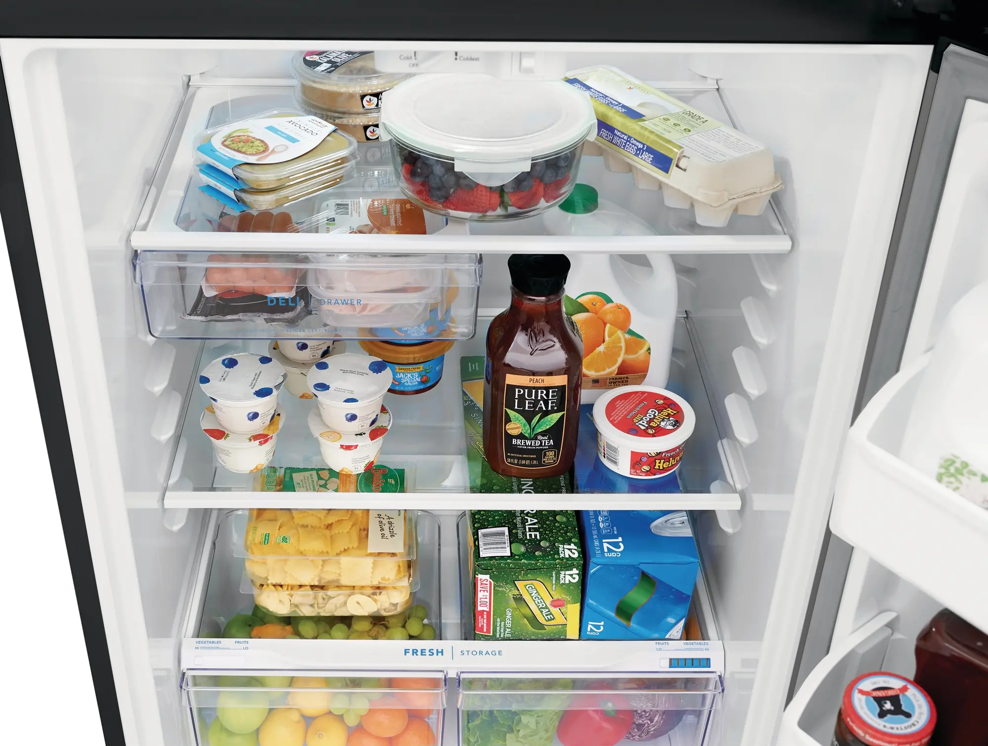 FFTR1835VS Frigidaire 18.3 cu ft Top Freezer Refrigerator - 30 W Stainless Steel-6