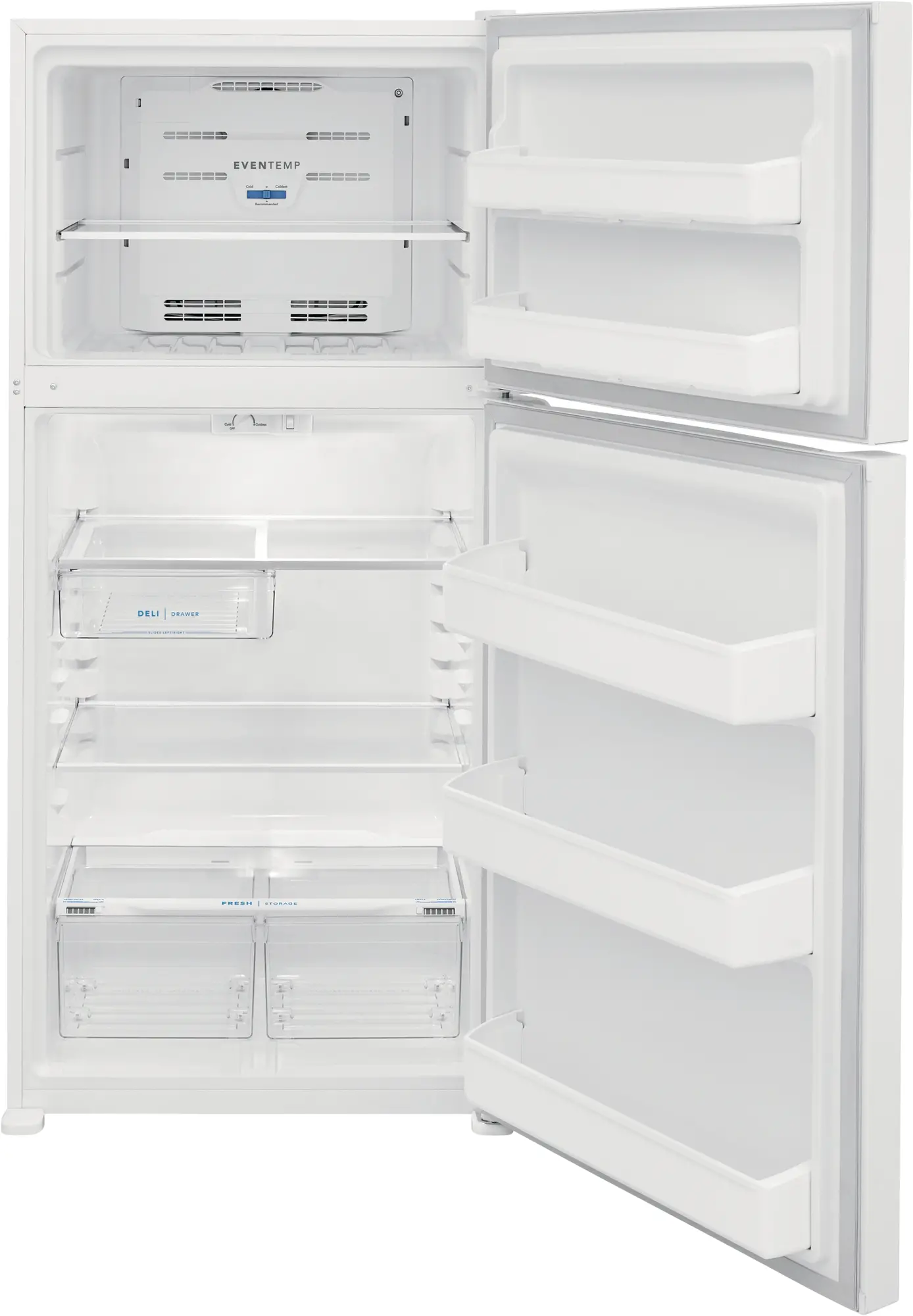 FFTR1835VW Frigidaire 18.3 cu ft Top Freezer Refrigerator - White-3
