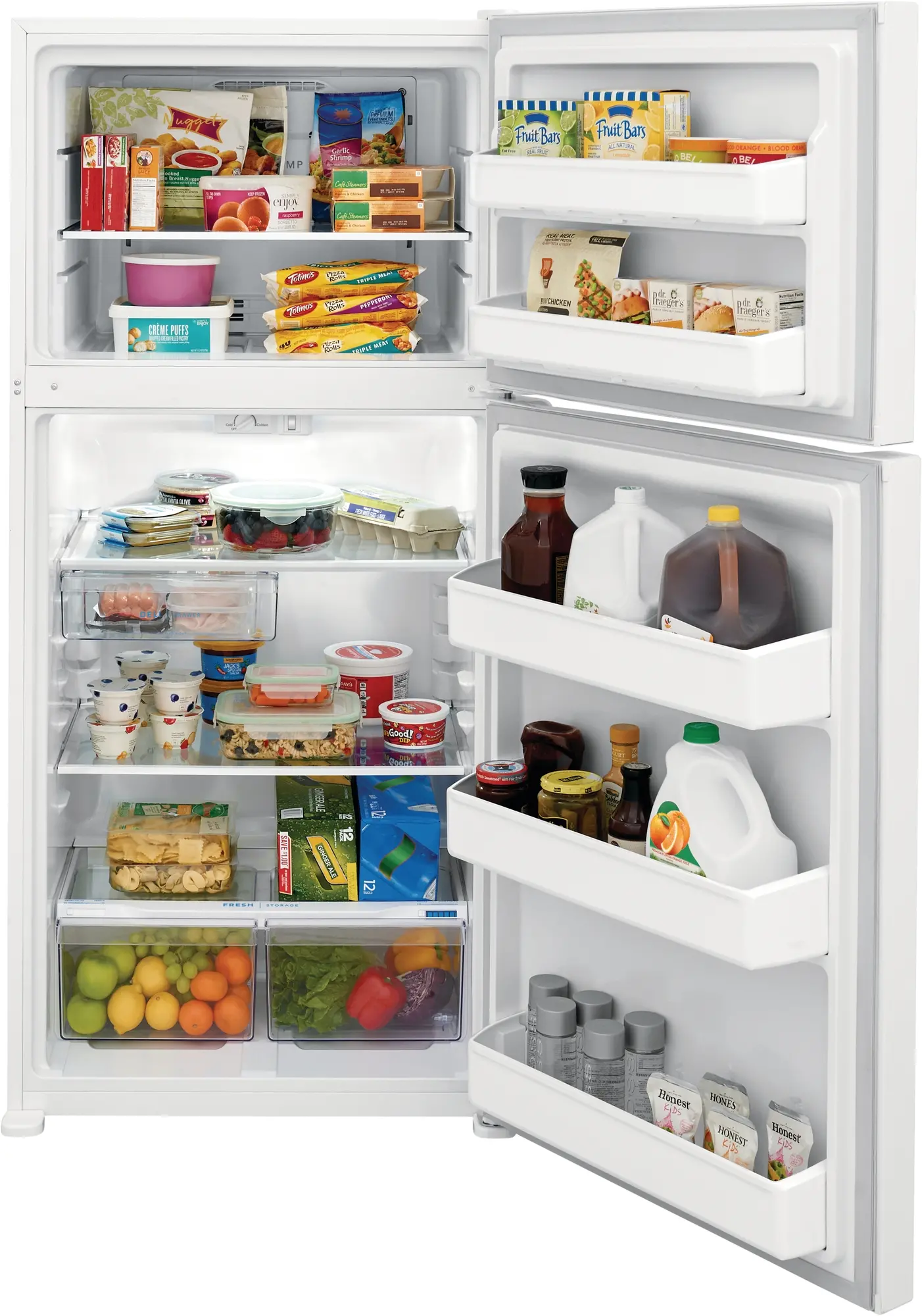 FFTR1835VW Frigidaire 18.3 cu ft Top Freezer Refrigerator - White-4
