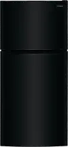 FFTR1835VB Frigidaire 18.3 cu ft Top Freezer Refrigerator - 30 W Black