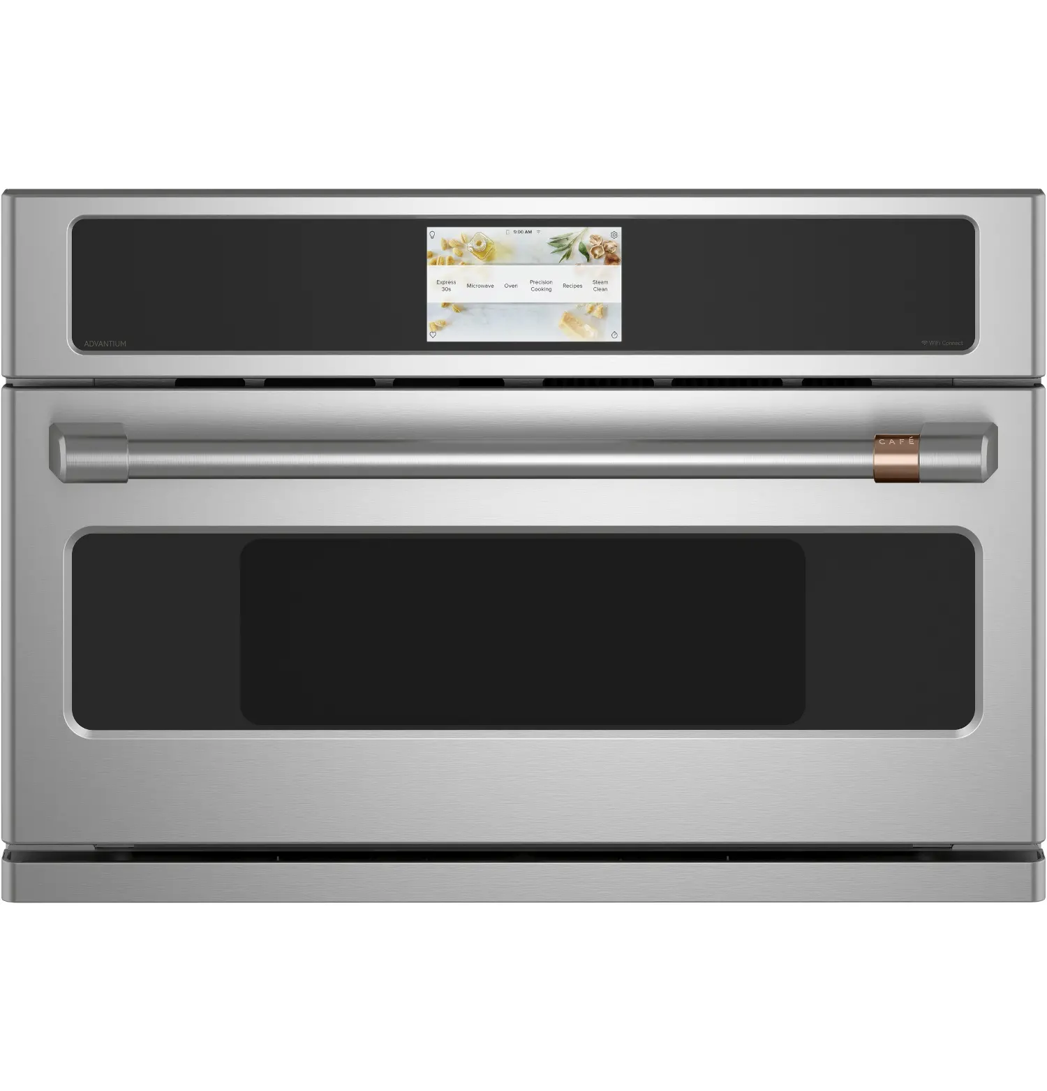CSB923P2NS1 Cafe 1.7 cu ft 5 in 1 Single Wall Oven - Stainless Steel 30 Inch-1