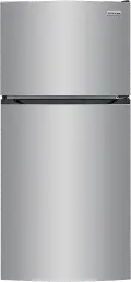 FFHT1425VV Frigidaire 13.9 cu ft Top Freezer Refrigerator - 28 W Brushed Steel