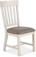 Drake White Upholstered Dining Chair