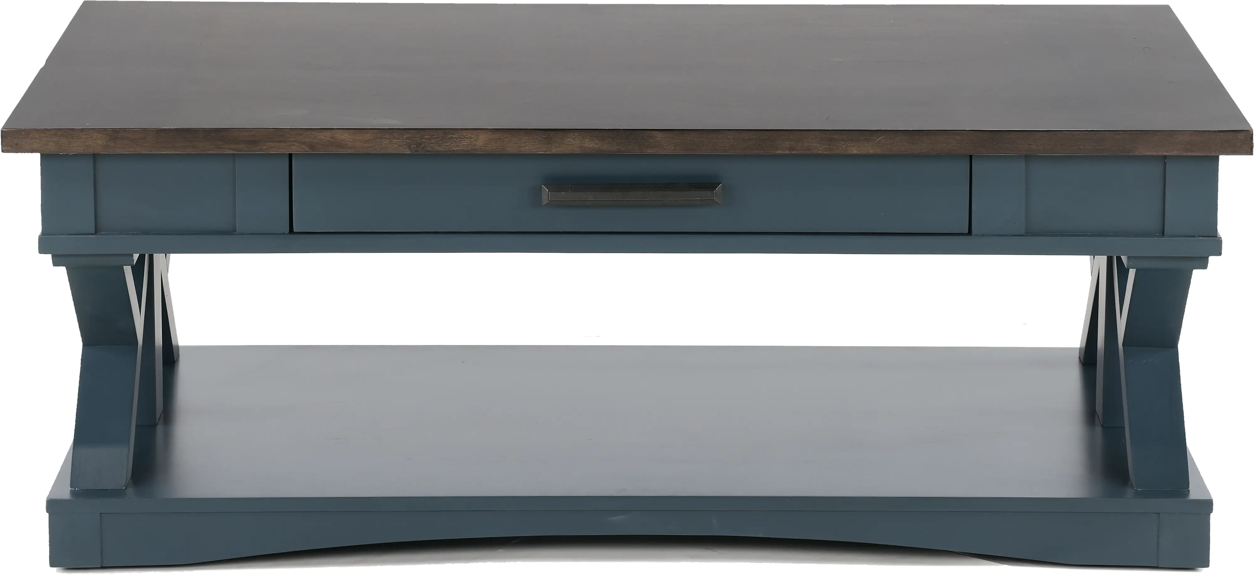 Amy Denim Blue Coffee Table-1