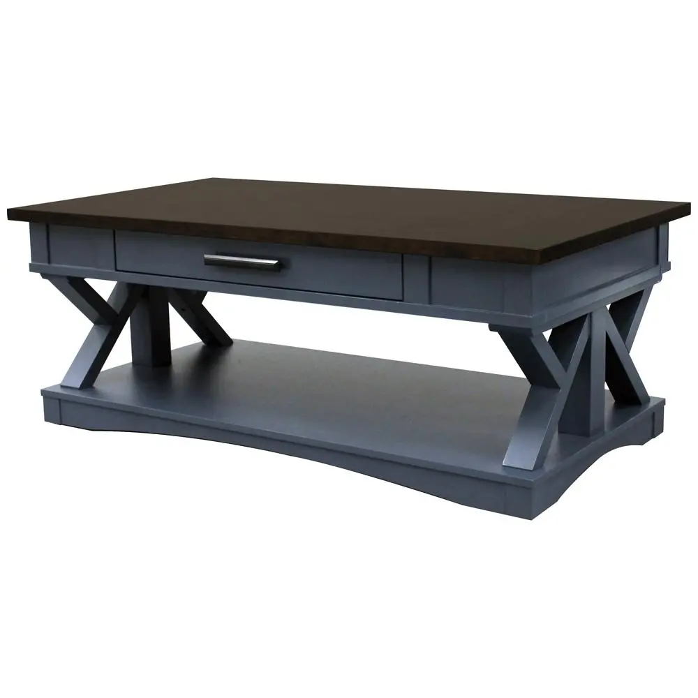 Amy Denim Blue Coffee Table-6
