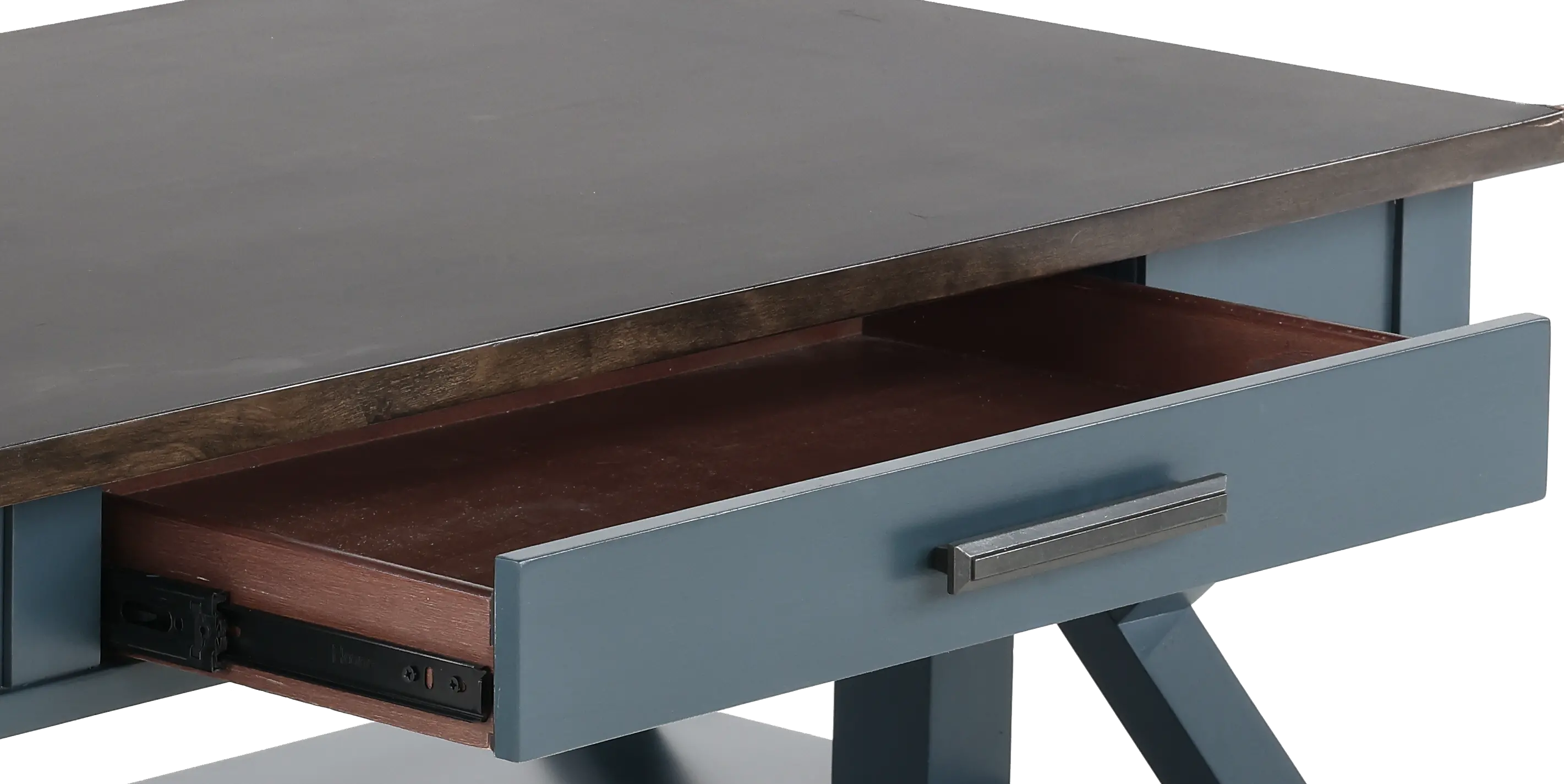 Amy Denim Blue Coffee Table-7