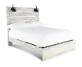Sunrise Park Whitewash King Bed