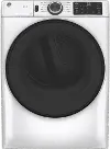 GFD55ESSNWW GE Smart Front Load Electric Dryer with Sanitize Cycle -  7.8 cu. ft. White