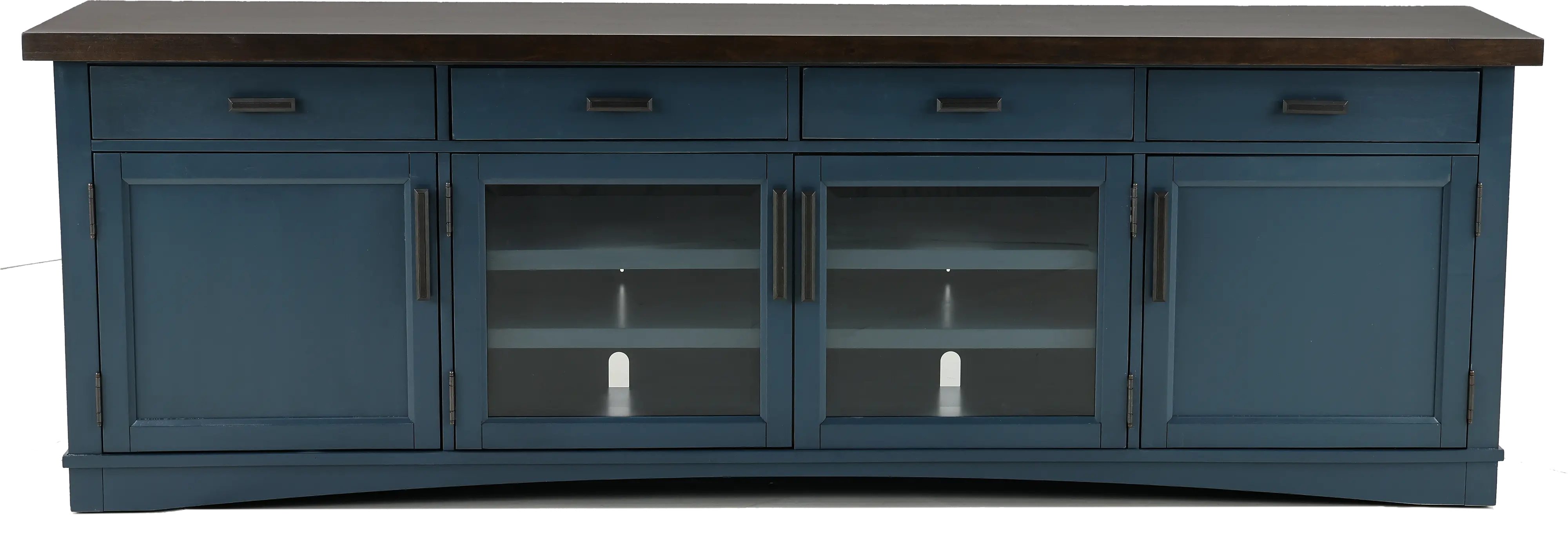 Amy Denim Blue 92 TV Stand-1