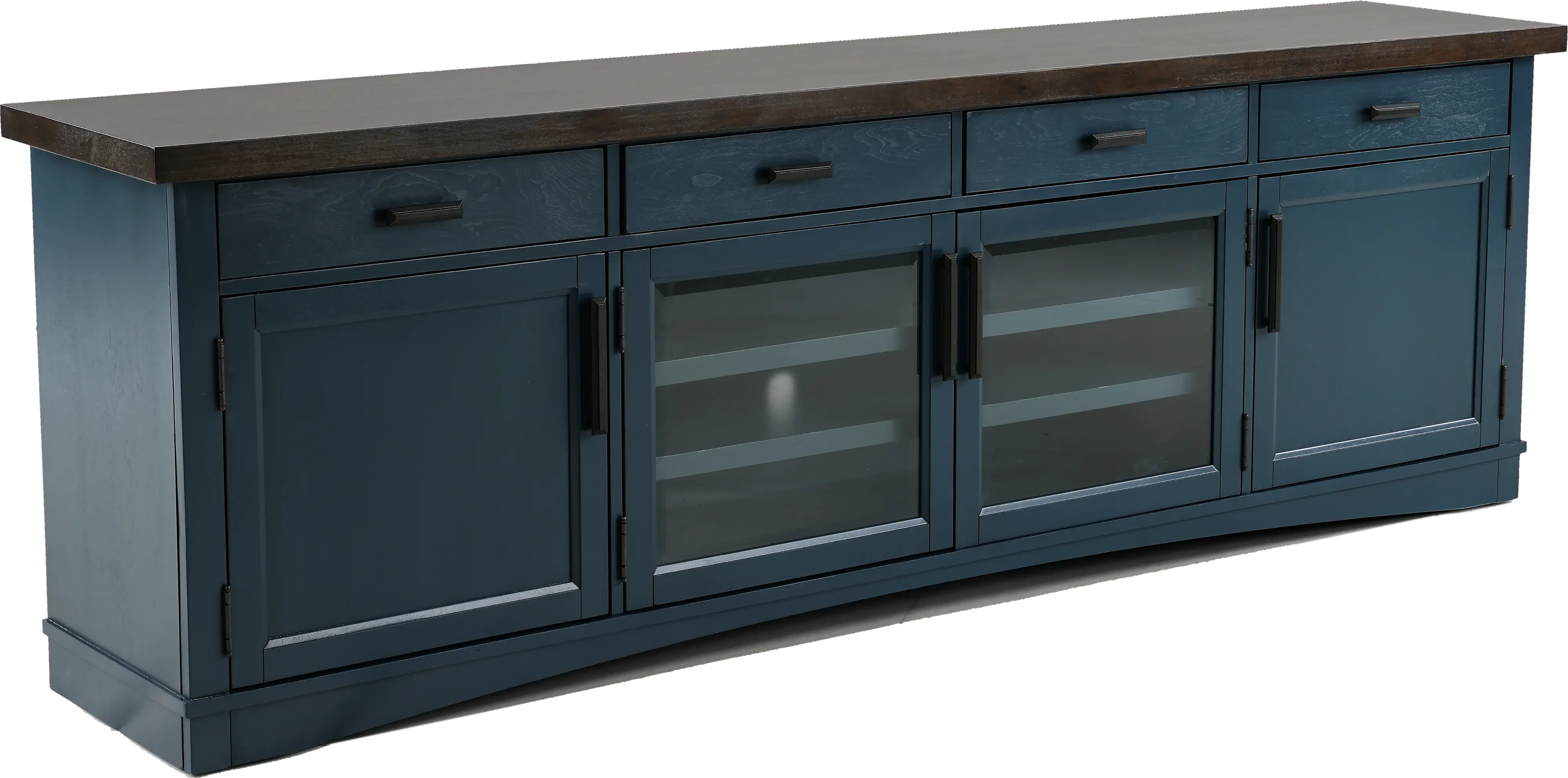 Amy Denim Blue 92 TV Stand-4