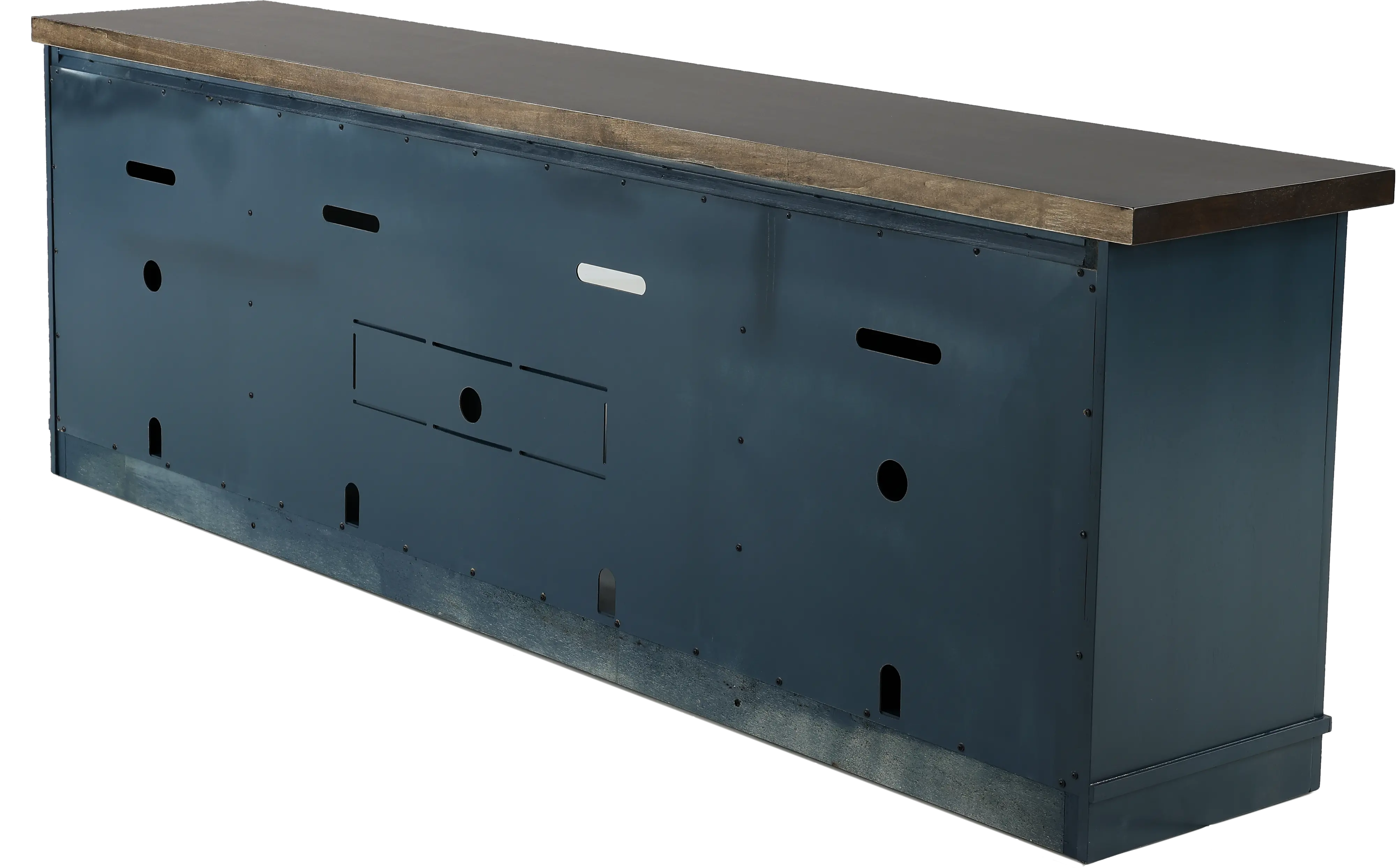Amy Denim Blue 92 TV Stand-5